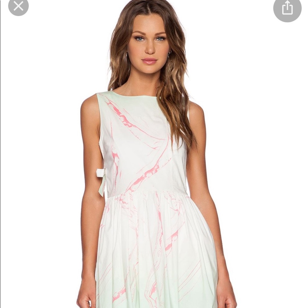 NWOT {Marc x Marc Jacobs} Milk Mint Tie dye Dress